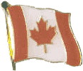 Canada Flag lapel pin