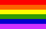 Large Rainbow flag